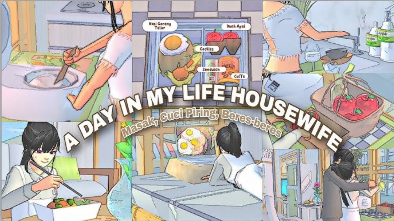 A day as a teenager ( Sakura school simulator)