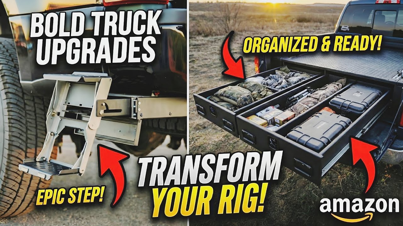 Top Budget Friendly Truck Upgrades on Amazon – Look Expensive, Cost Almost Nothing 😱