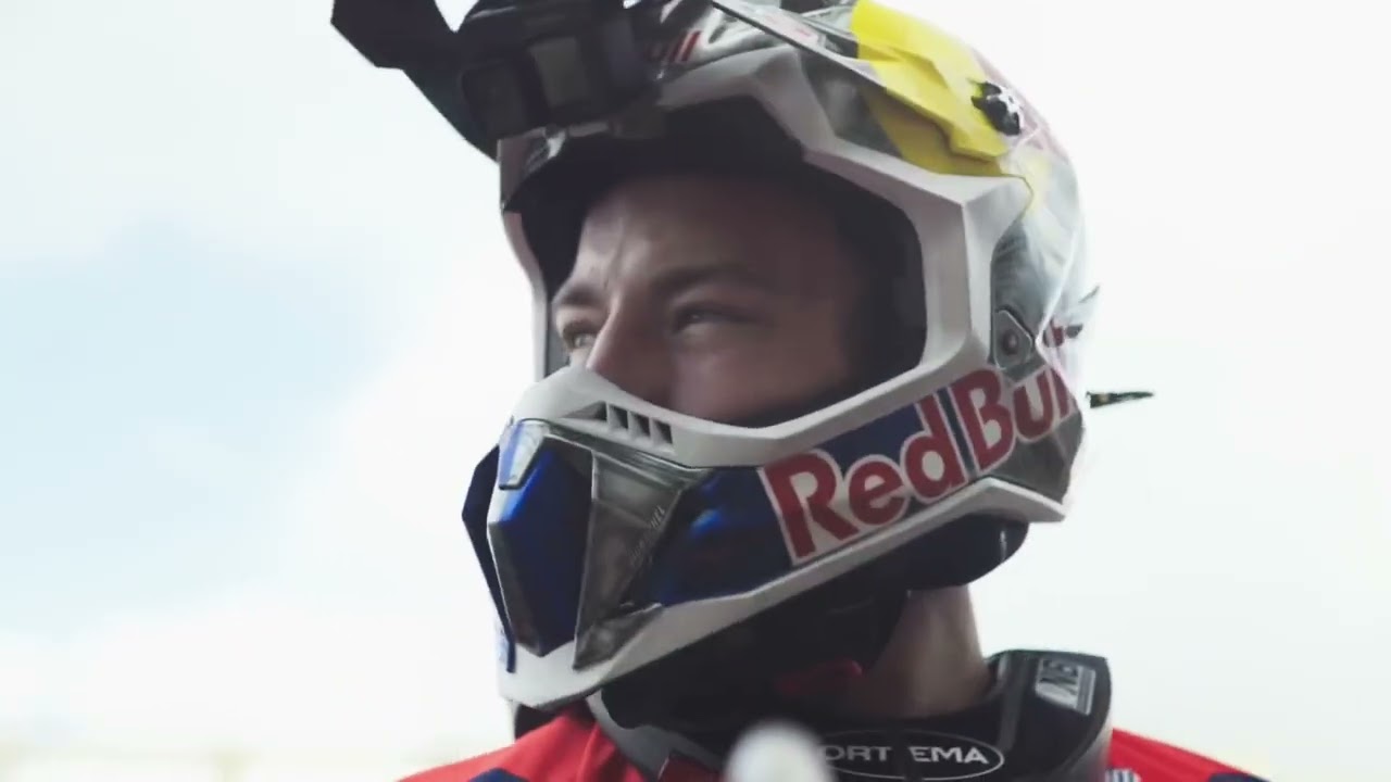 OZORA 2025 - Red Bull Motocross advertisement. On Television.