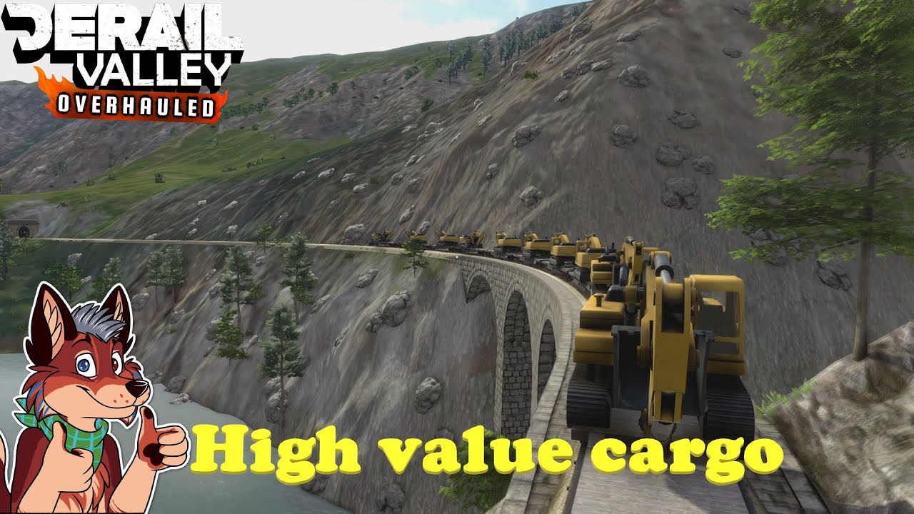 Derail Valley: Overhauled - High value cargo.