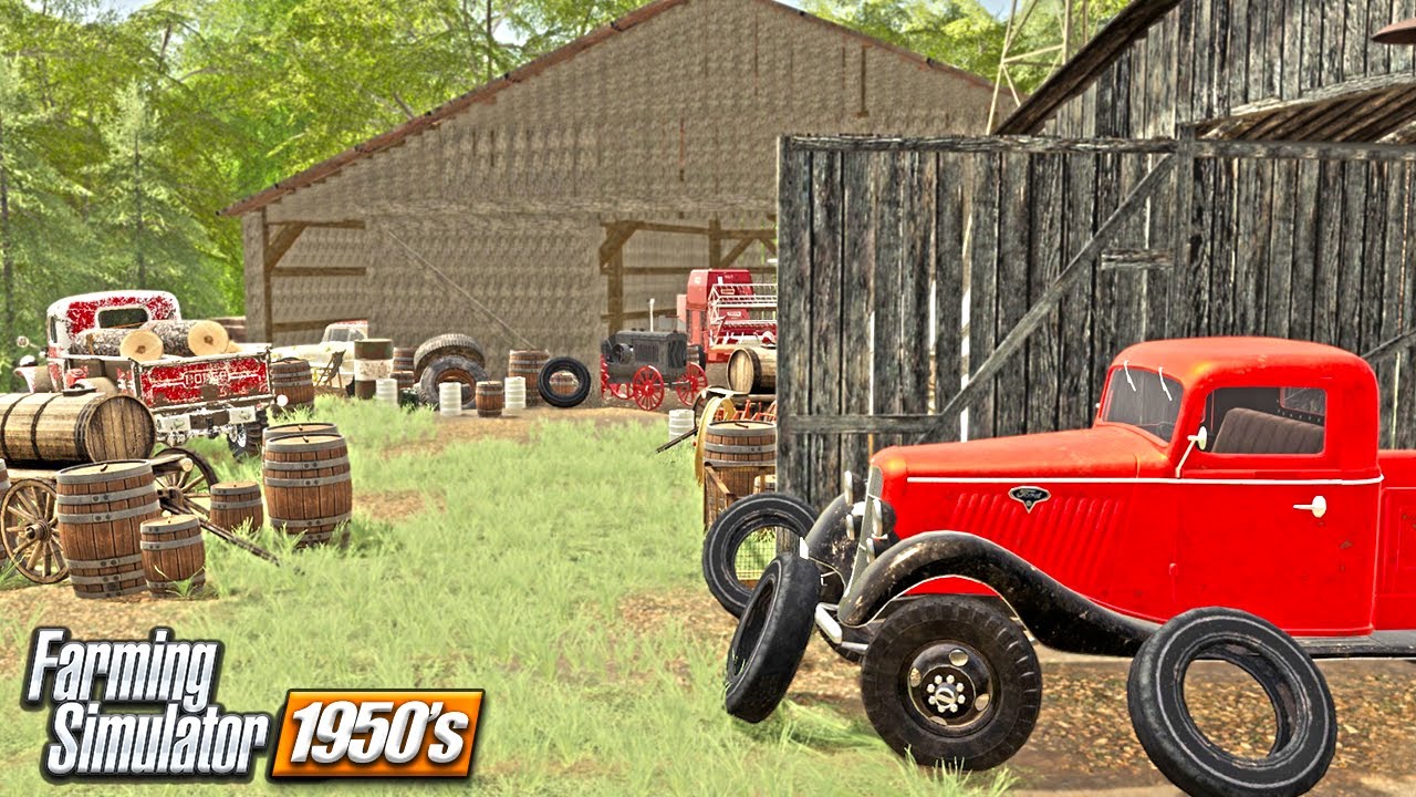 1950's BARN FIND! | ABANDON MOONSHINE DISTILLERY (ROLEPLAY) FARMING SIMULATOR 19