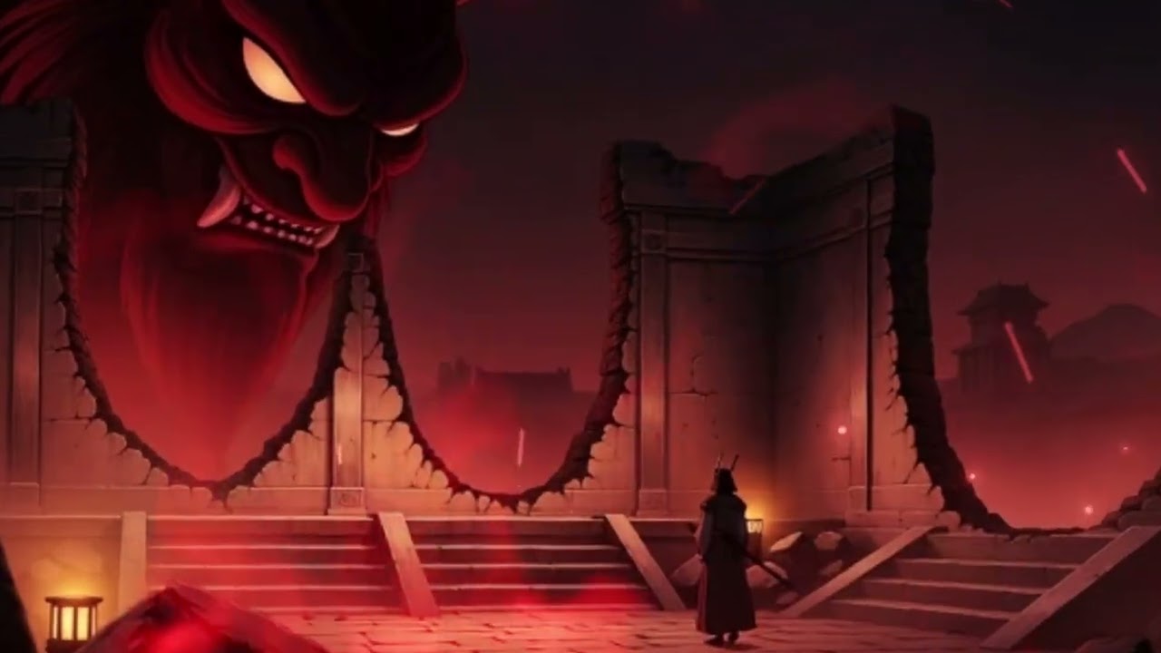 Dark Japanese Fantasy Music | Where the Oni Stands Without Moving