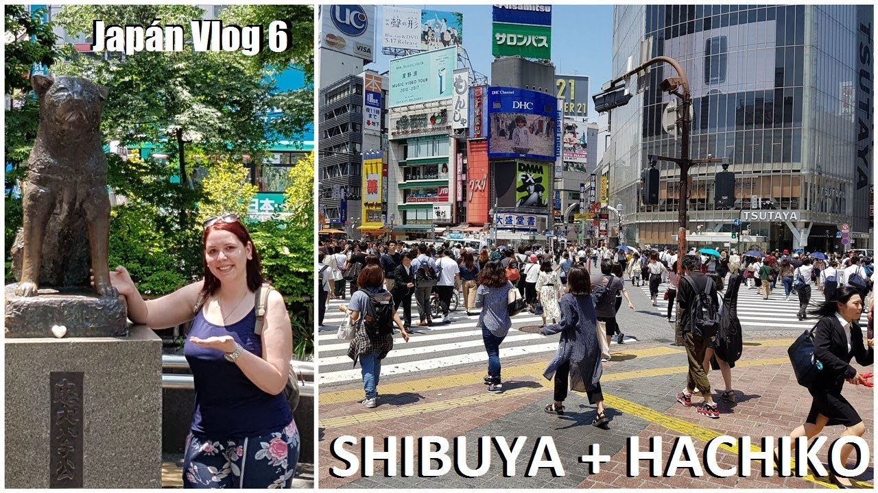 Shibuya, Hachiko sztori, anime helyszín + japán szendvics | Japán Vlog 06