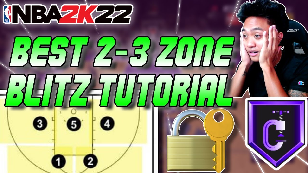 HOW TO RUN THE BEST 2-3 ZONE BLITZ DEFENSE IN NBA 2K22! *Ultimate Tutorial* PlayNow Tips and Tricks