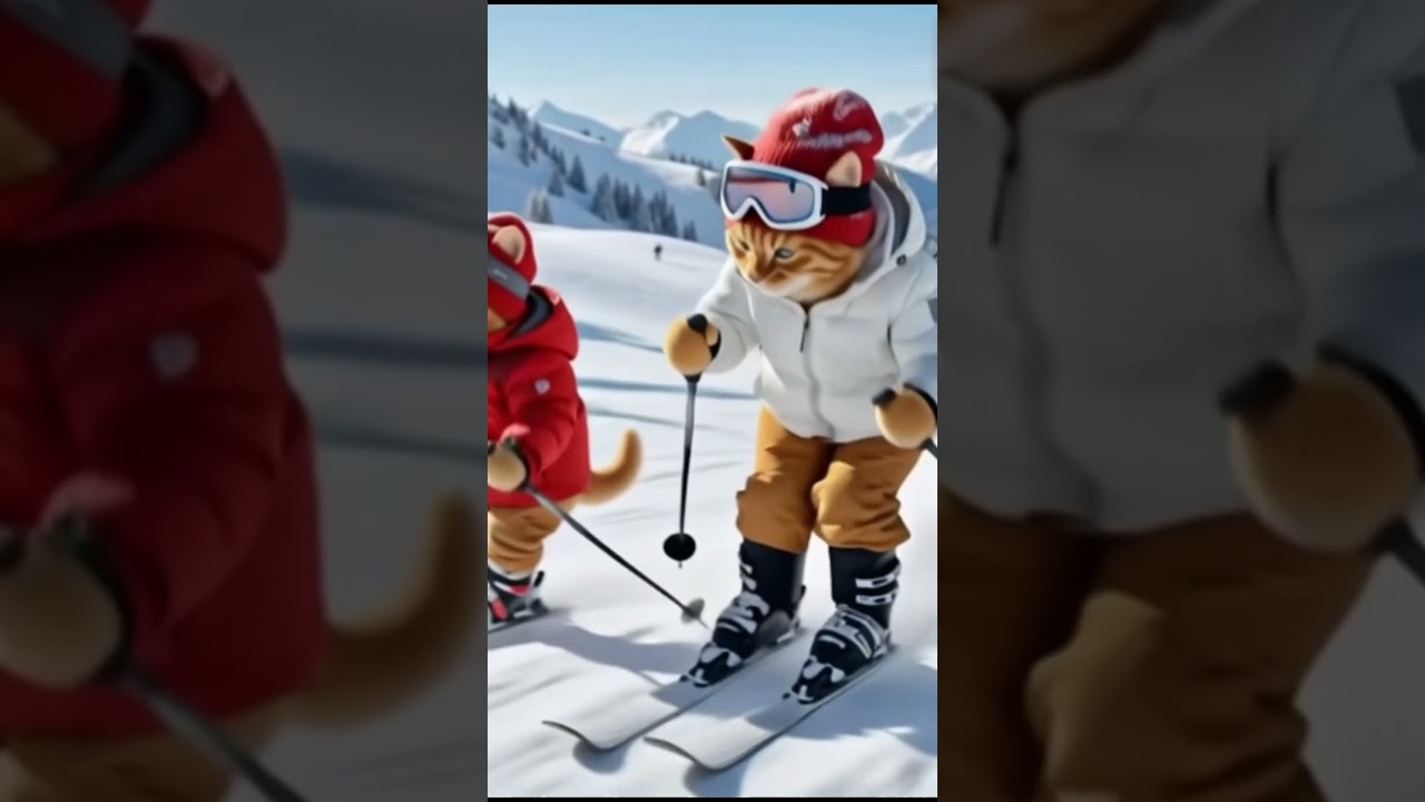 AI cat holiday  