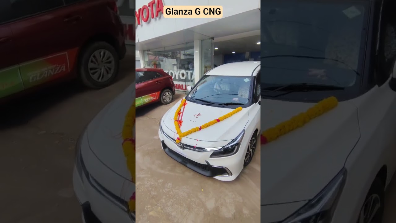 GLANZA CNG | Toyota Glanza G CNG 2025 #cngcars #toyota #glanza #shortsviral