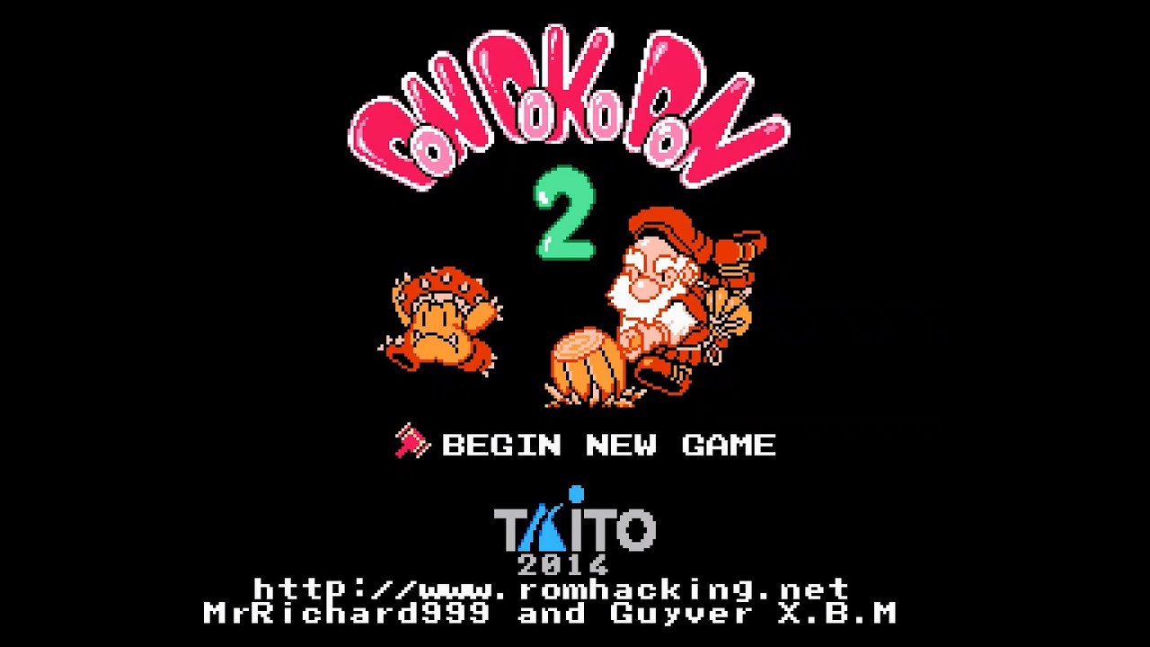 NES Longplay [1028] Don Doko Don 2 (JP) (Fan Translation)