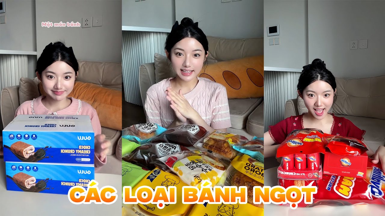 Mukbang Các Loại Bánh Ngọt Hot Nhất 🍰🔥 Bánh Ngon Trend Ăn Là Ghiền | Mukbang Việt Nam