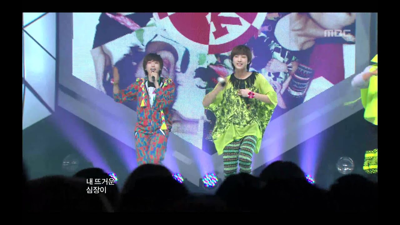 B1A4 - Beautiful Target - 비원에이포 - 뷰티풀 타겟, Music Core 20110924