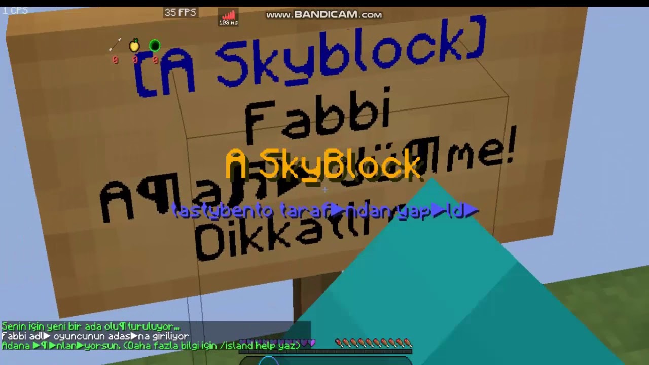 SkyBlock Plugin/Turkcelestirme/Tabta Tag Plugini/Aternos Skyblock Server Kurma #2