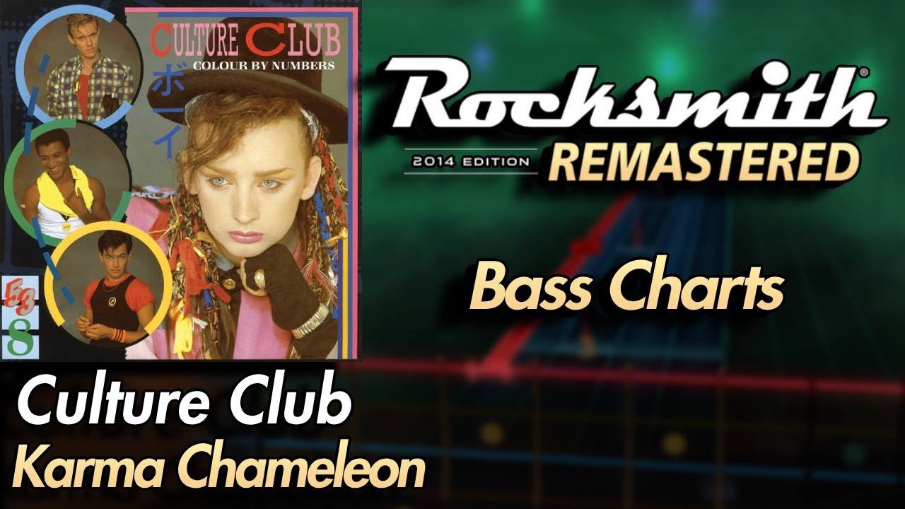 Culture Club - Karma Chameleon | Rocksmith® 2014 Edition | Bass Chart