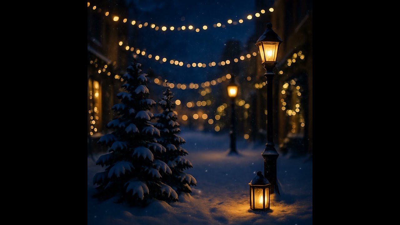 Lichter in der Nacht (#sunoai #musik #weihnachten)