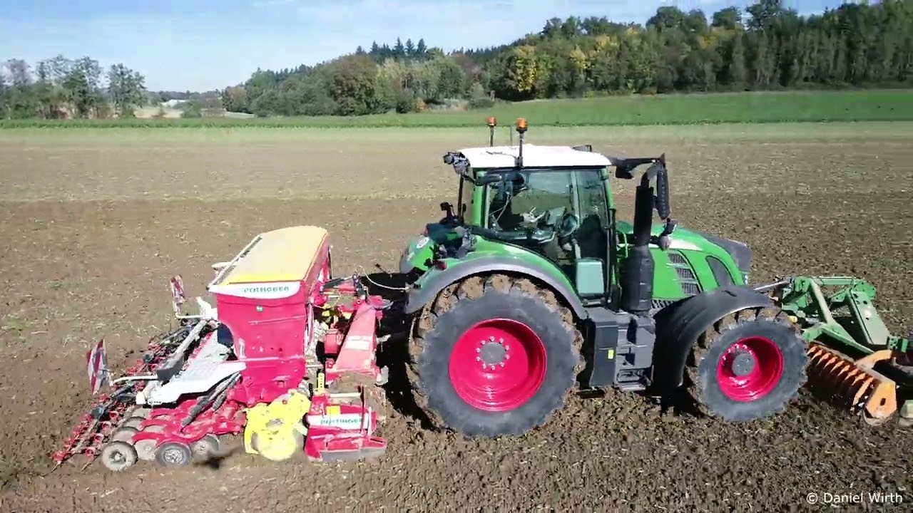 Rüben roden & Weizen säen mit Ropa Tiger 6s, Fendt 828 & 724