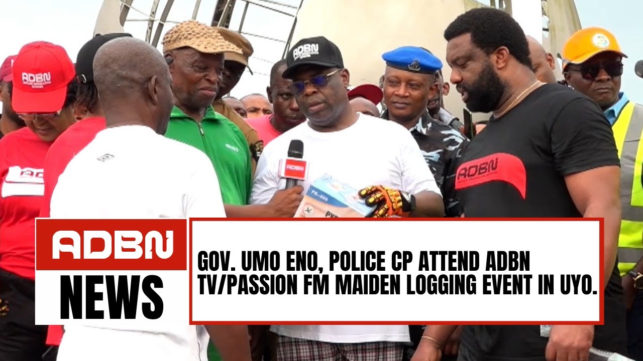 Gov. Umo Eno, Police CP Attend ADBN TV/Passion FM Maiden Logging Event In Uyo