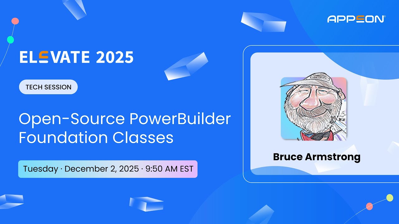 Open-Source PowerBuilder Foundation Classes