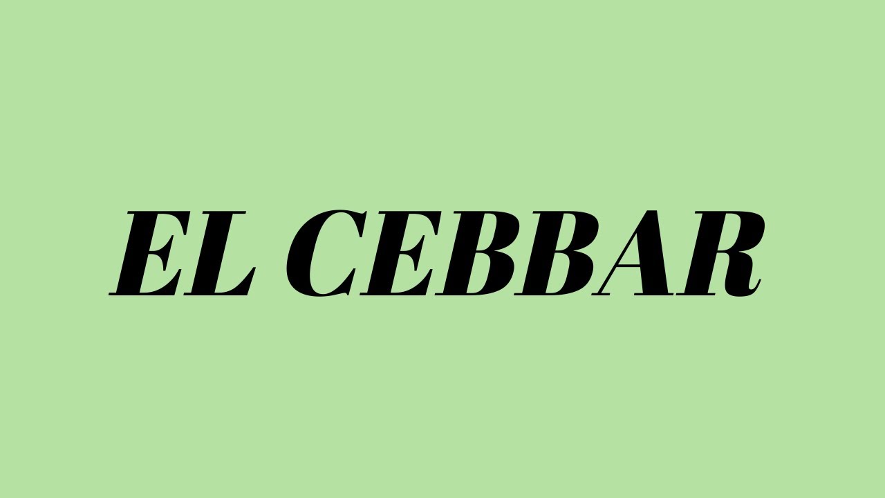 El Cebbar | Cenk Sabuncuoğlu