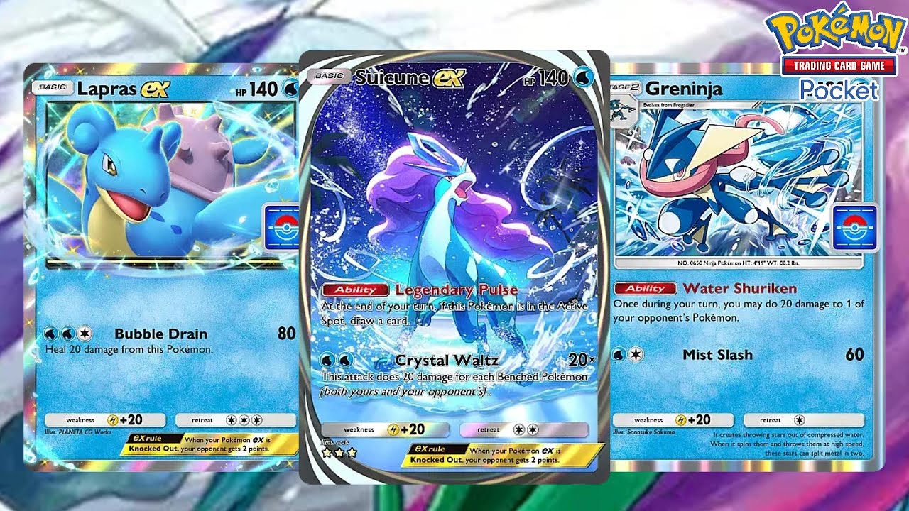 Suicune EX Deck - Pokemon TCG Pocket