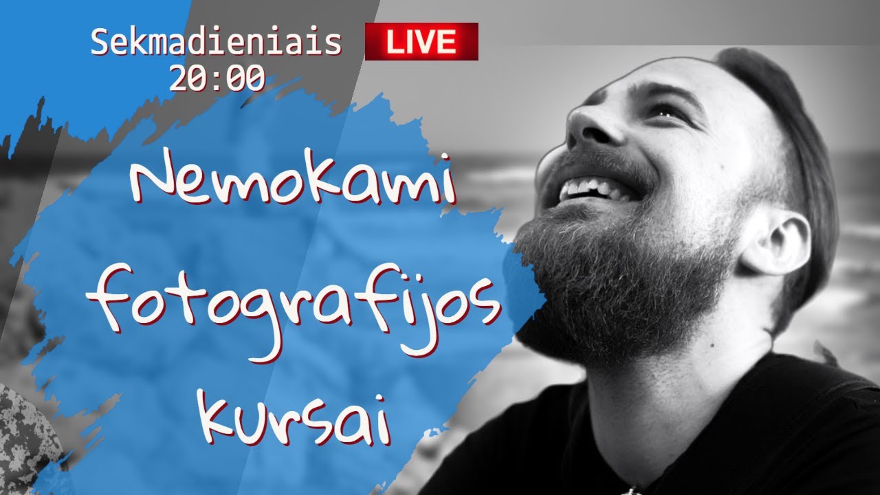Nemokami fotografijos kursai analizuojant Jūsų nuotraukas