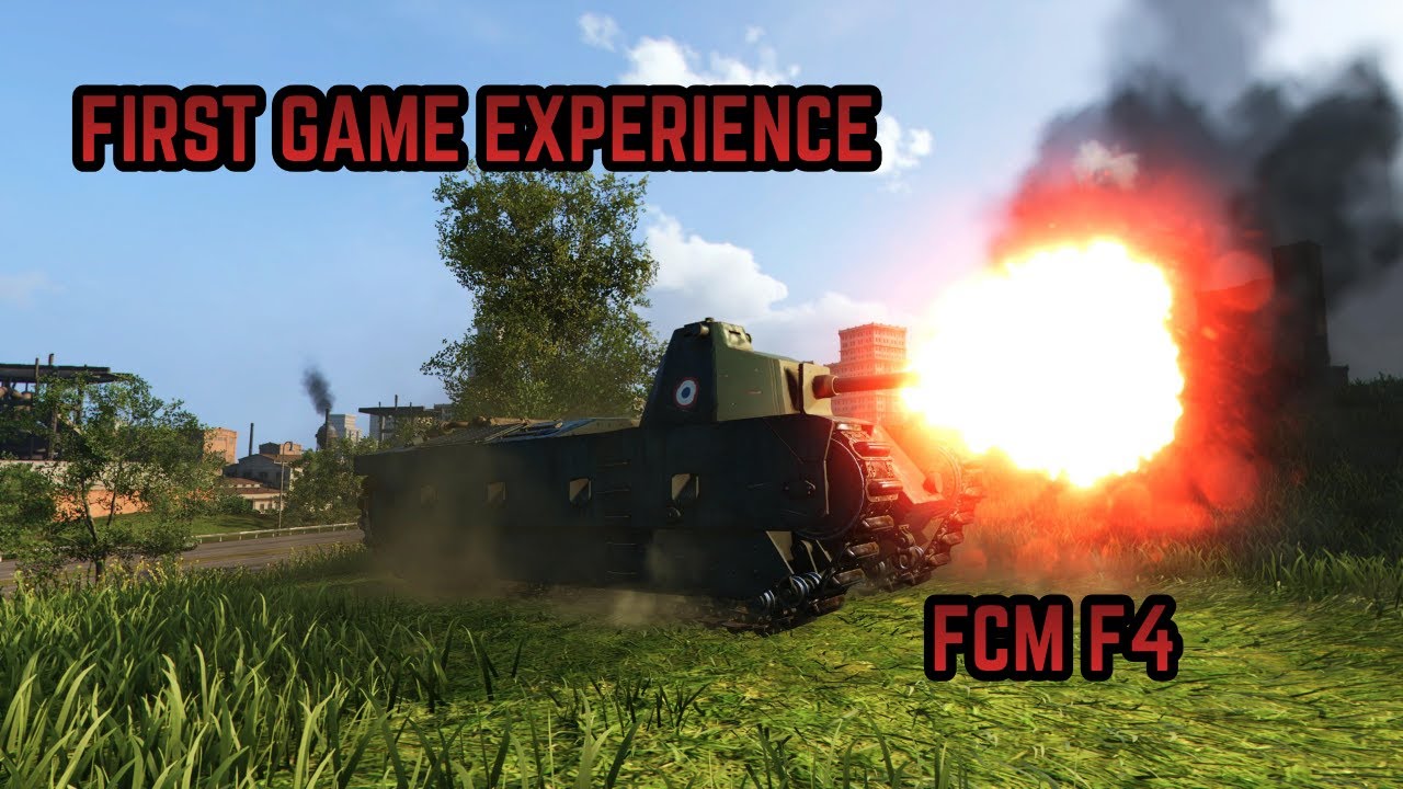 World of Tanks Modern Armor: FCM F4 First Game Experience!!!
