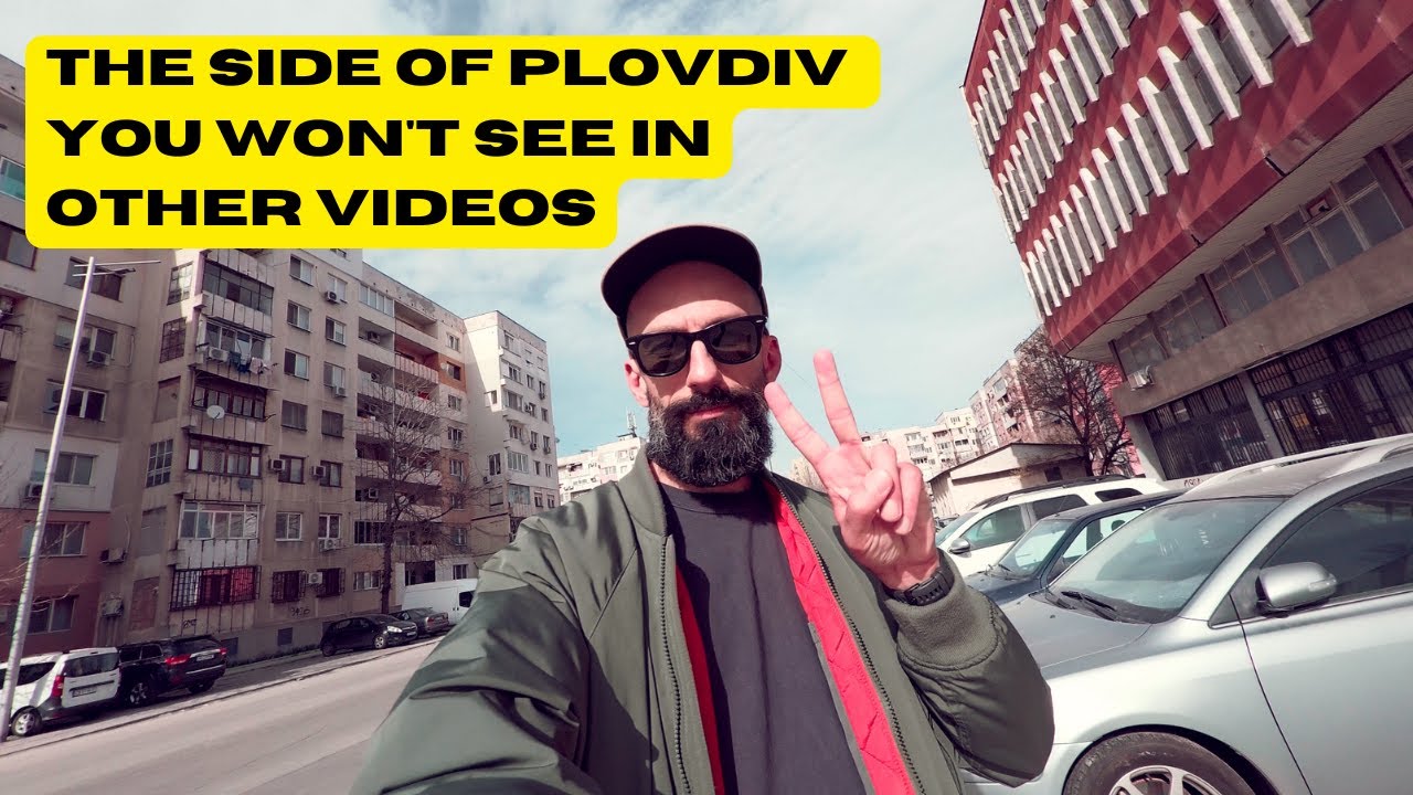 I'm exploring Plovdiv's concrete district - Trakia