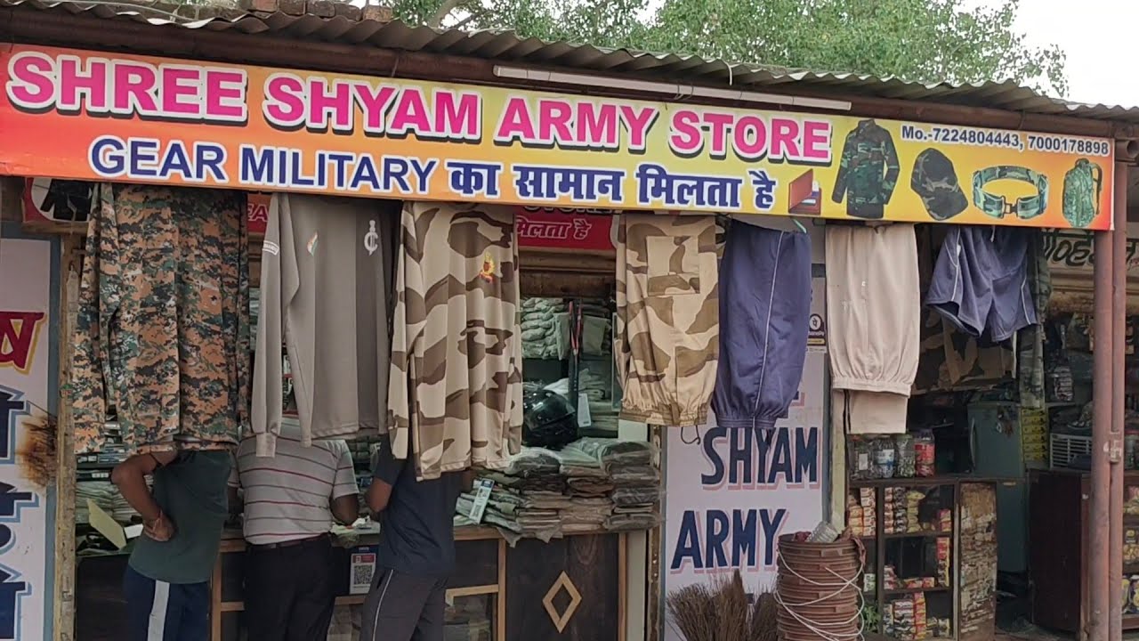 best army product shop in Chhattisgarh sale online product commando t-shirt lower shoes bag cap belt
