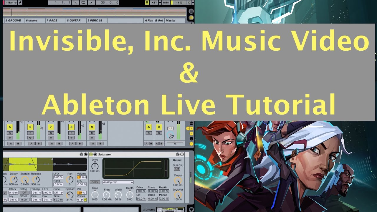Dance Electro Music Video & Ableton Live Tutorial