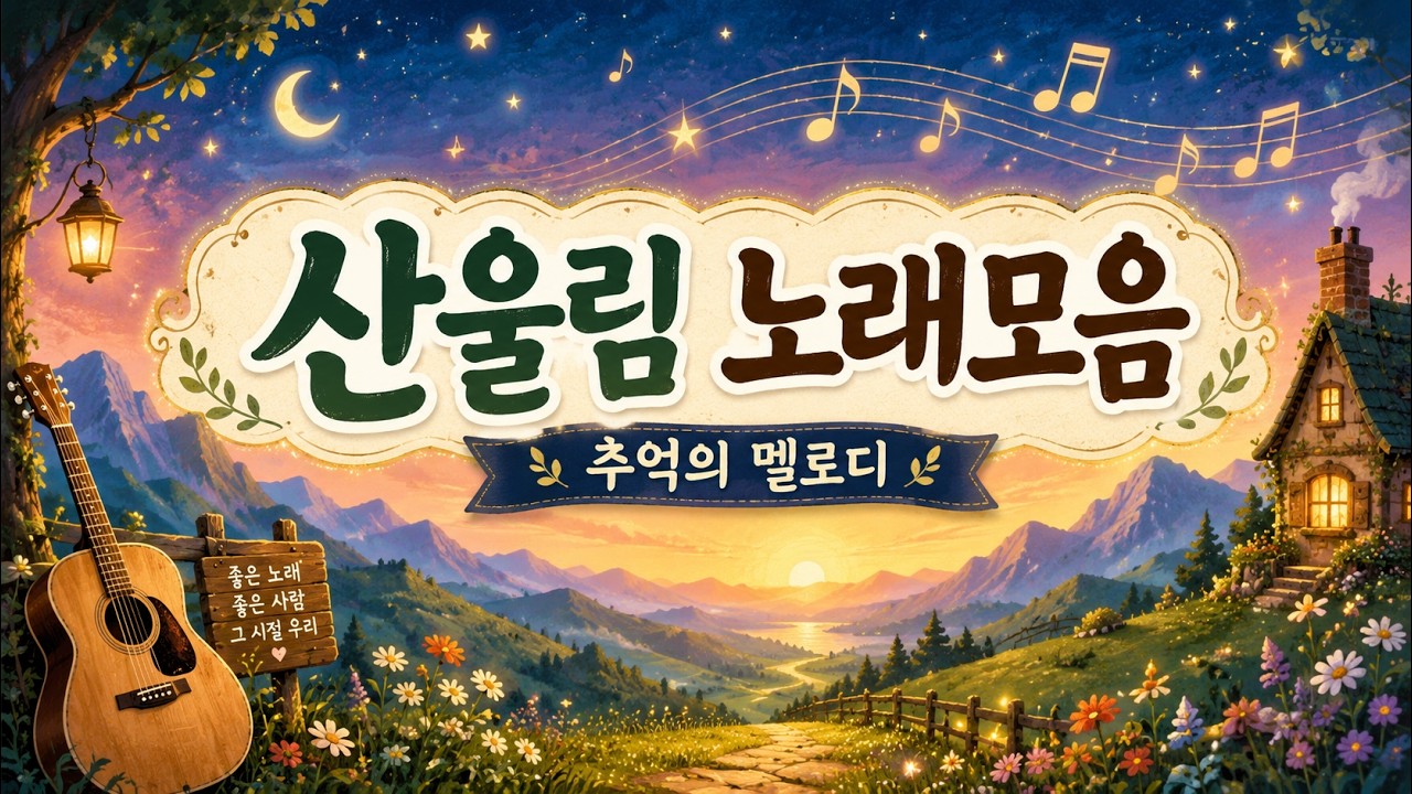 산울림 베스트 노래모음 (광고 없음)  #좋은노래 #좋은노래모음 #플레이리스트 #산울림 #김창완