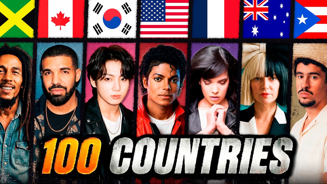 100 Famous Singers From 100 Different Countries 🌍