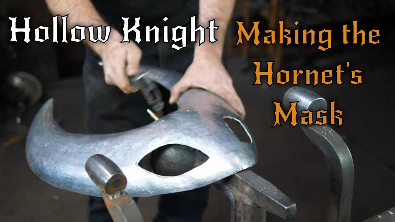 Изготовление маски Шершня из Hollow Knight