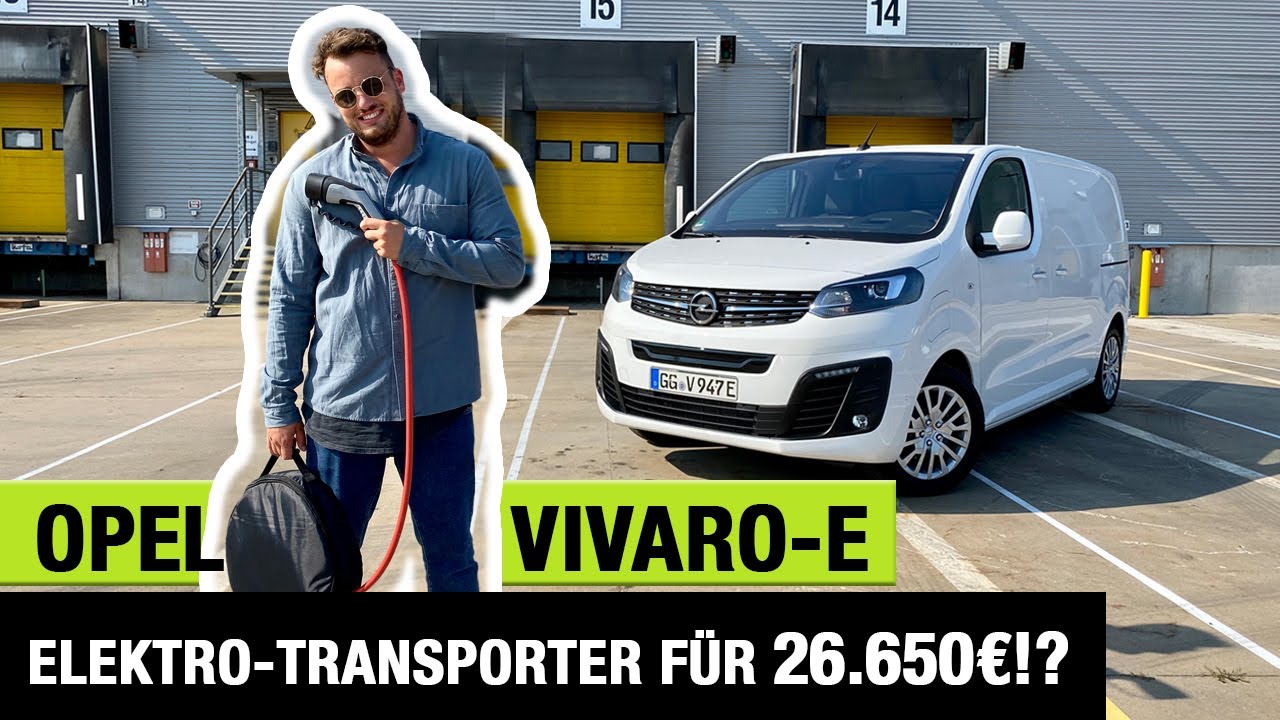 2020 Opel Vivaro-e (136 PS) 🔋🔌 Elektro-Transporter für 26.650€!? 🤯🛠 Fahrbericht | Review | Test