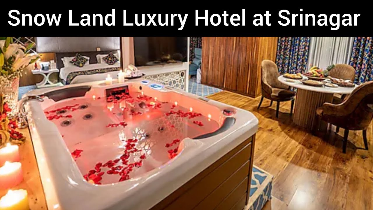 Best Hotel at Srinagar #travel #snowlandhotel #kashmir #dallake #trending #travelvlog #hotel #train