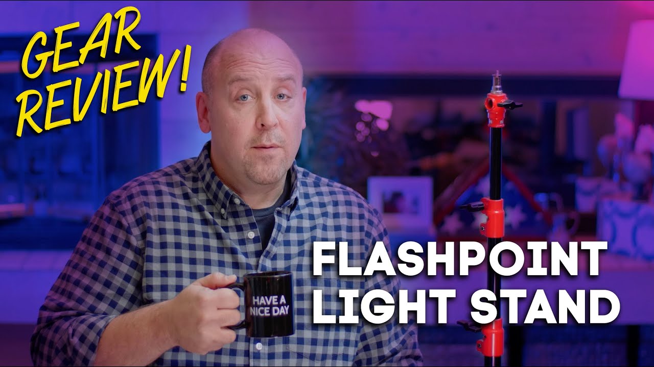 GRUMP GEAR REVIEW: Flashpoint Pro Light Stand—Great or Garbage? + WIN A FLASHPOINT STAND!!