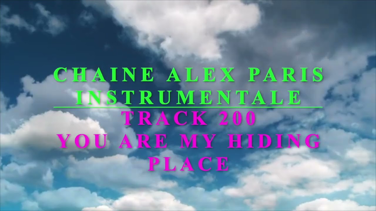 ALEX PARIS INSTRUMENTALE TRACK 200 YOU ARE MY