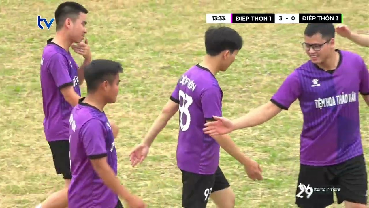 🎥 Highlight: ĐIỆP THÔN 1 - ĐIỆP THÔN 3 | Giải bóng đá 7 người Thanh niên Thôn Điệp Thôn 2026