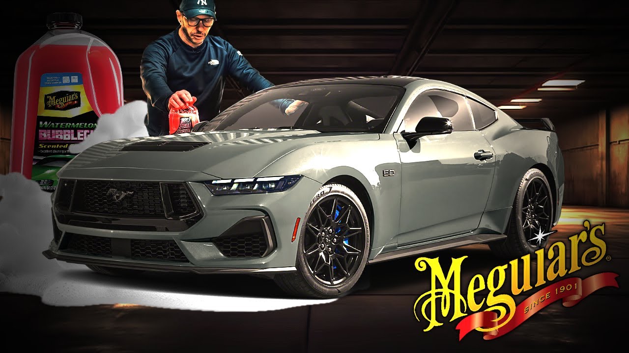 NOUVEAU SHAMPOING MEGUIAR'S PASTEQUE !!! ca vaut quoi ???