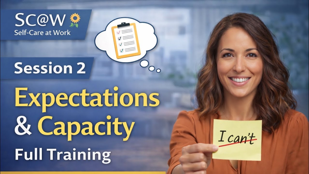 Expectations, Capacity & Sustainable Growth | SC@W College and Professionals Series
