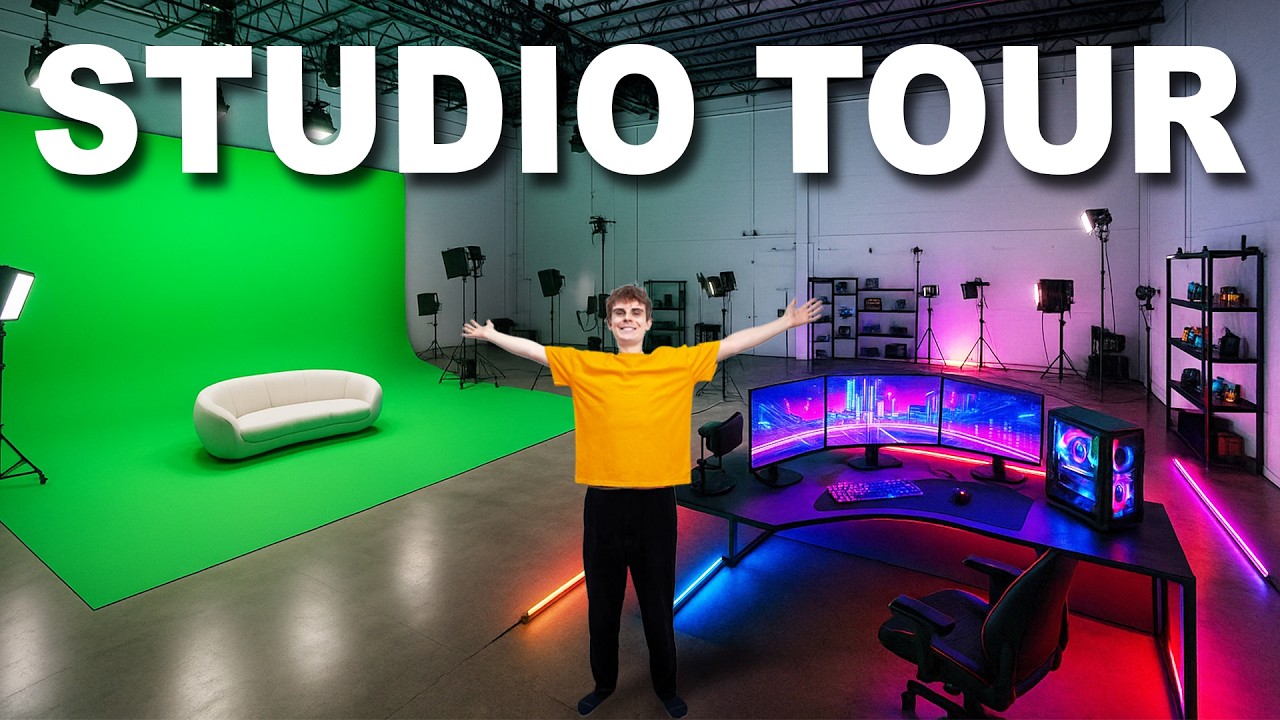 Ich zeige euch mein 100m² Studio (ROOM TOUR)