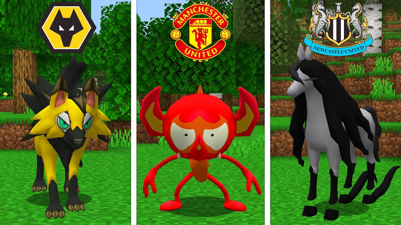 TIMES EUROPEUS DECIDEM MEUS POKÉMONS NO MINECRAFT PIXELMON