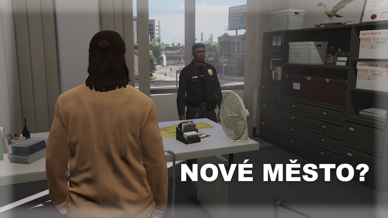 🚓Př&iacute;ležitost u LSPD👮&zwj;♀️ | FiveM RP