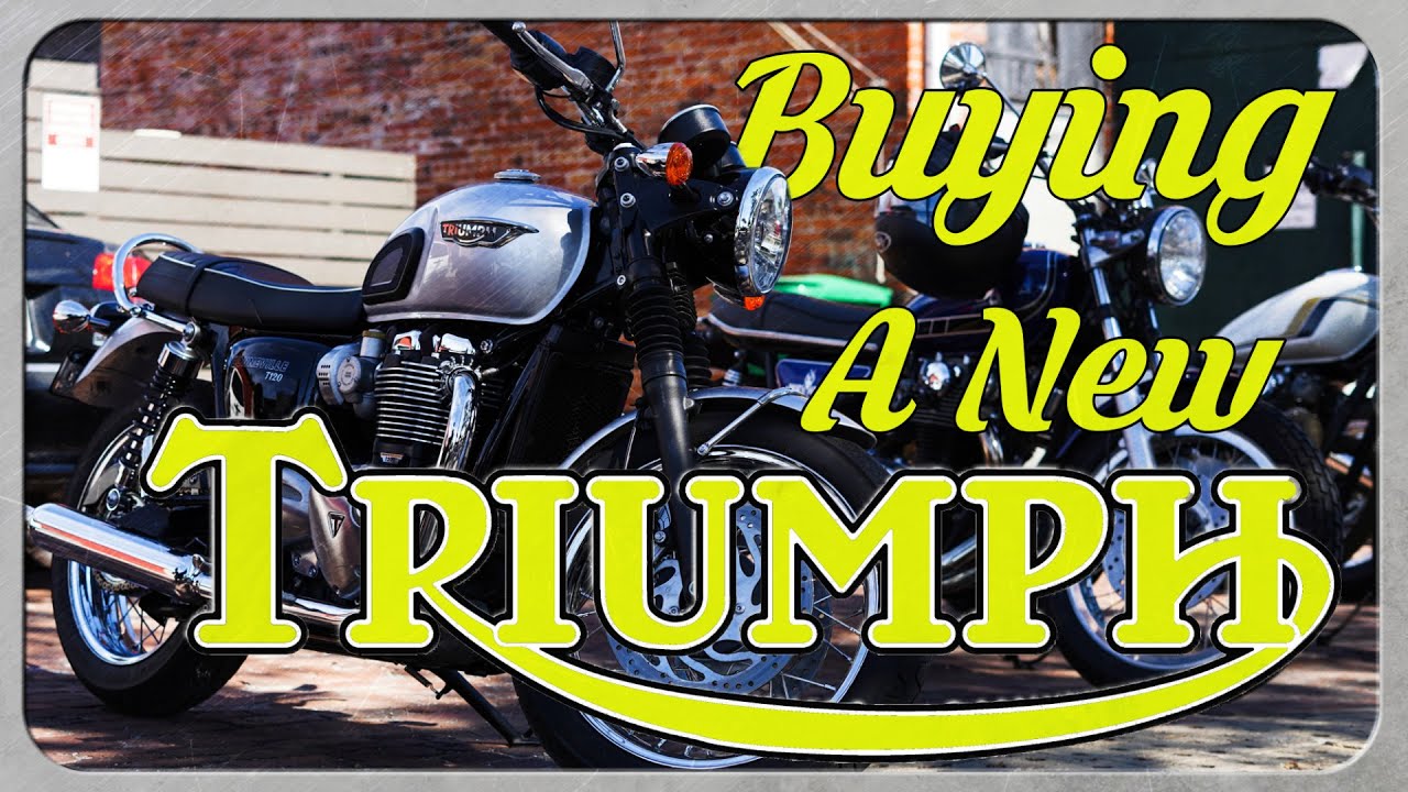 Buying a Brand New Motorcycle | 2020 Triumph Bonneville T120