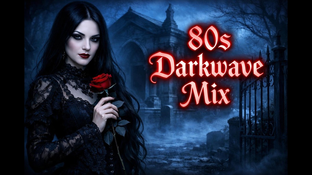 80s Darkwave  Coldwave Mix &mdash; Neon Night Drive Vibe