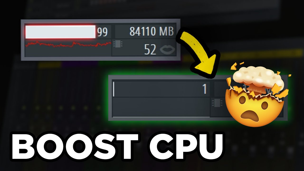 Увеличьте производительность процессора FL Studio (быстро и просто)
