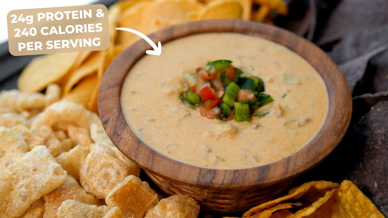The Best Protein Queso I've Ever Made