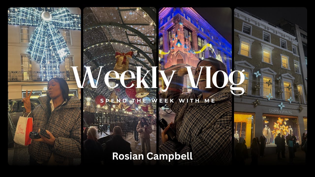 The Lead Up To My Birthday Week | I Have Some Good News | Rosian Campbell.