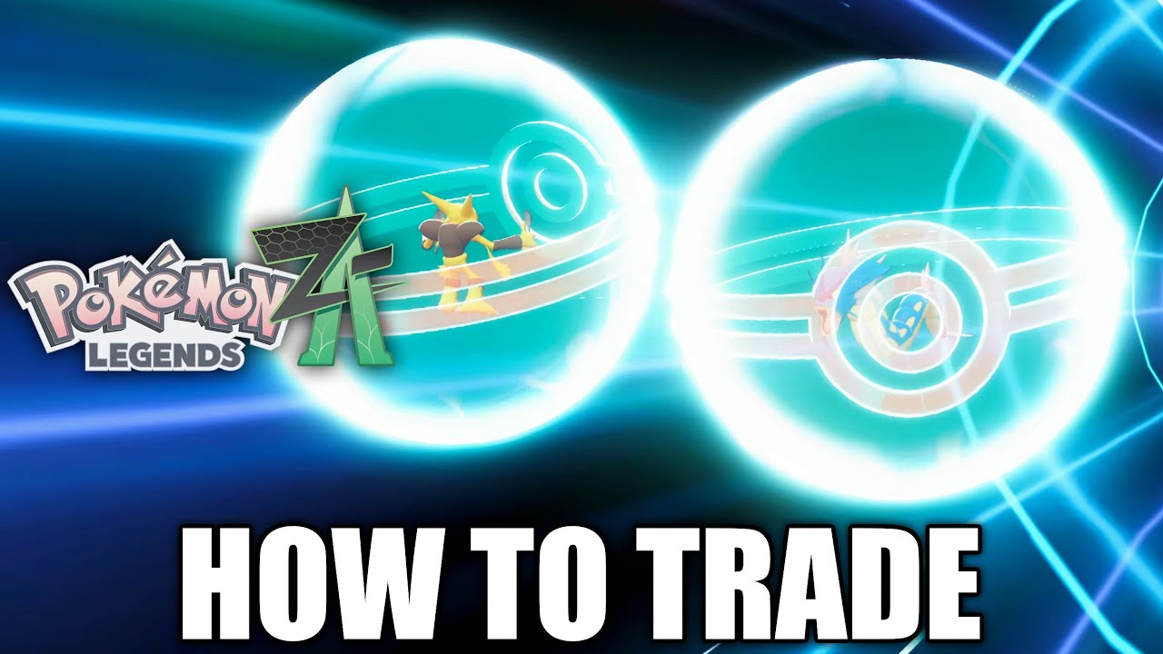 HOW TO TRADE in Pokemon Legends: Z-A
