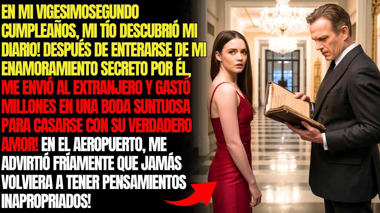 EN MI VIGESIMOSEGUNDO CUMPLEAÑOS, MI TÍO DESCUBRIÓ MI DIARIO Y MI SECRETO AMOR POR ÉL...