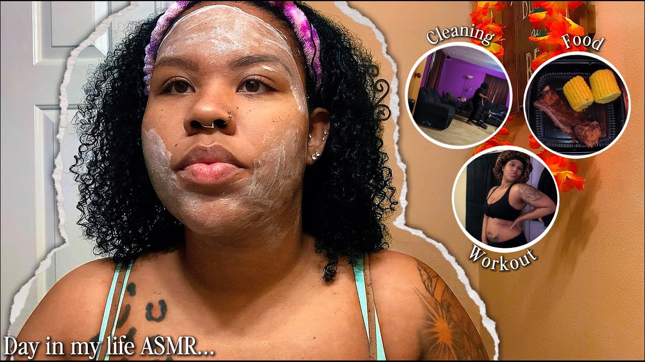 DAY IN MY LIFE ASMR | LIVING WITH PARENTS IN MY 30’S | CLEANING DAY 🧽🫧🧹✨… LATE POST