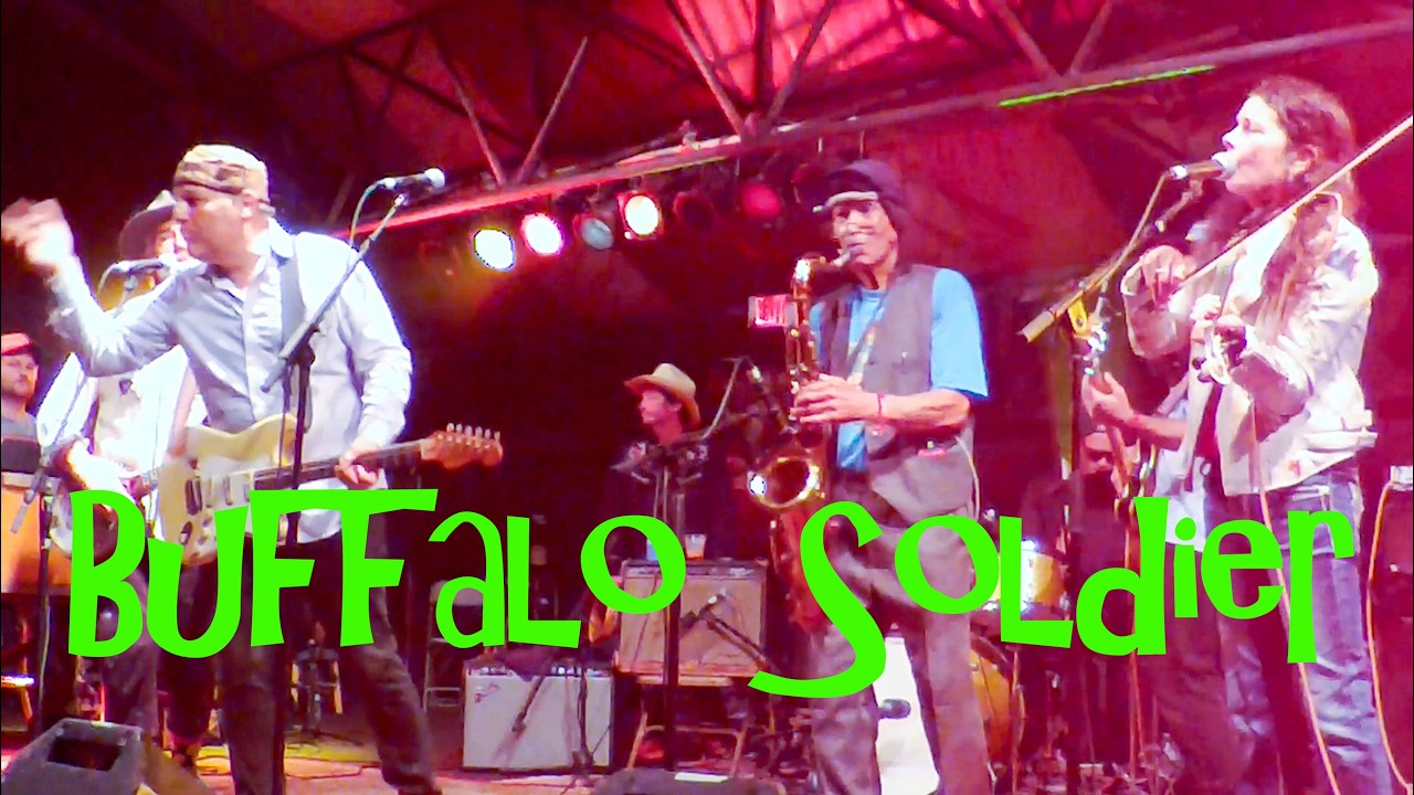 Buffalo Soldier - Glen DaCosta (Bob Marley & The Wailers) with Donna The Buffalo