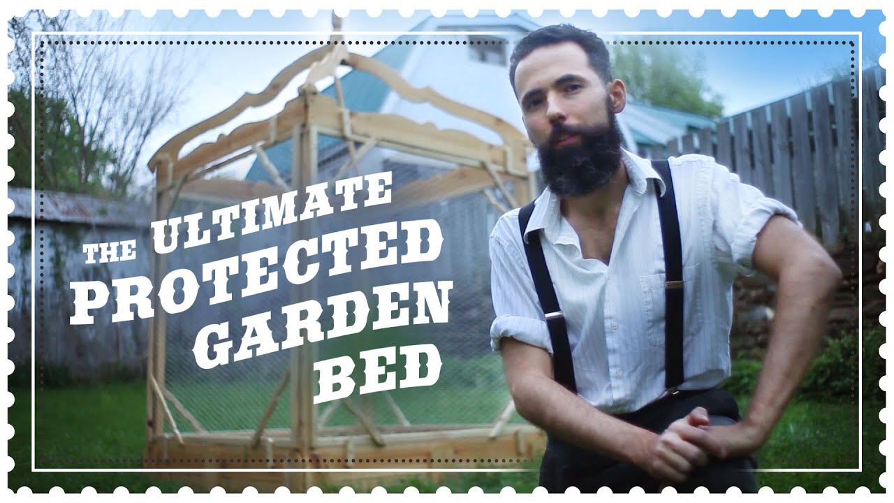 Build The Ultimate Groundhog, Rabbit and Deer Proof Garden Bed