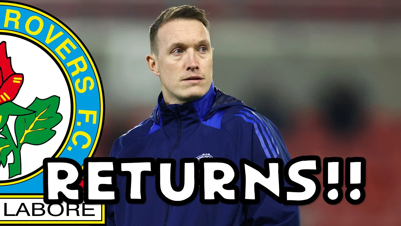 Phil Jones Returns to Blackburn Rovers in Shock Coaching Role! 🔵⚪